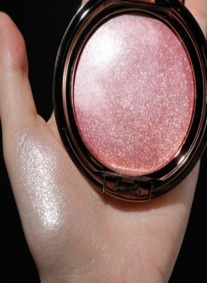 PHOFAY 3-in-1 Cream-to-Powder Highlighter - Blush & Eyeshadow 2-in-1, Classic Shades with Subtle Shimmer, Vegan & Compact (02#) - Image 3